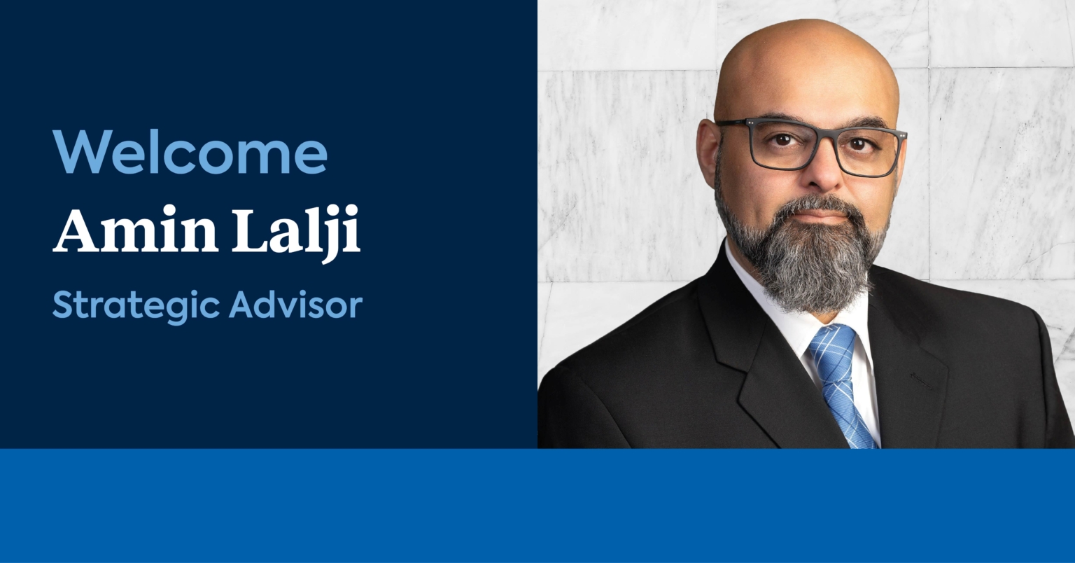 Wildeboer Dellelce Welcomes Amin Lalji as Strategic Advisor